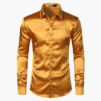 Leichtes Hemd für Herren – Gold