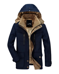 Dietmar® | Winterjacke mit Füllung – Blau