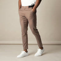 Benyamin - Komfortable Slim-Fit Hose – Braun