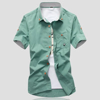 Ben | Mason Signature Button-Up Hemd für stilbewusste Herren – Grün