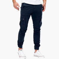 Niklas | Bequeme Cargohose – Dunkelblau