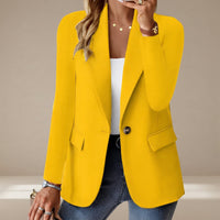 Danika - Stilvoller und schicker Blazer – Gelb