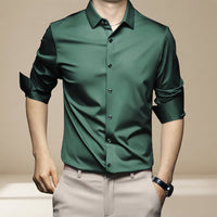 Esmaeel – Lässiges Poloshirt – Grün
