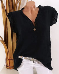 Petronia | Elegantes Damen Bluse – Schwarz