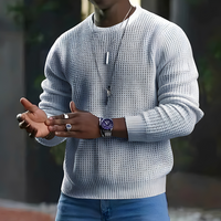 Darius - Stilvoller und komfortabler Pullover – Hellgrau