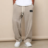 Thomas - Bequeme Locker-Sitzende Hose – Beige