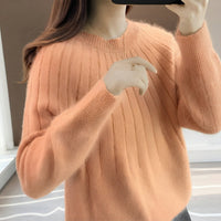 Cornelia - Angenehmer Pullover – Orange