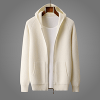 Reiner | Premium Woll-Hoodie – Creme