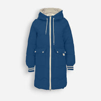 Elegante Winterjacke für Damen – Blau