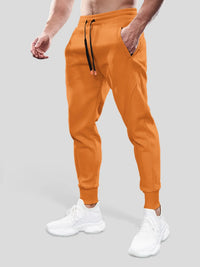 HEINRICH - JOGGINGHOSE MIT SCHMALER PASSFORM – Orange