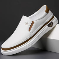 LEOPOLD - SLIP-ON SCHUHE – Weiß