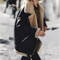 Cassandra - Stilvolle und warme Jacke – Schwarz