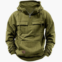 Julian | Premium Taktische Hoodie – Grün