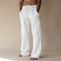 Arthur - Komfortable Herrenhose mit weiter Passform – Weiß