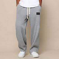 Thomas - Bequeme Locker-Sitzende Hose – Grau