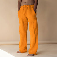Arthur - Komfortable Herrenhose mit weiter Passform – Orange