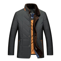 Alden | Winterjacke-Weste mit Stehkragen – Schwarz