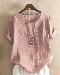 Xena | Sommer Oversize-T-Shirt – Rosa