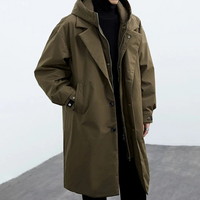 Skyris™ - Wind- und wasserdichte Jacke mit Kapuze – Olivgrün