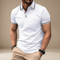 Javier - Lässiges Poloshirt – Weiß