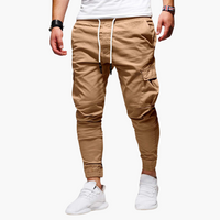 Bequeme Herren Cargo Jogger - Stilvolles Design für Jeden Anlass – Khaki