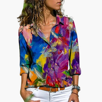 Fließendes Loose-Fit-Shirt für Damen - Bequem & Vielseitig – Pink