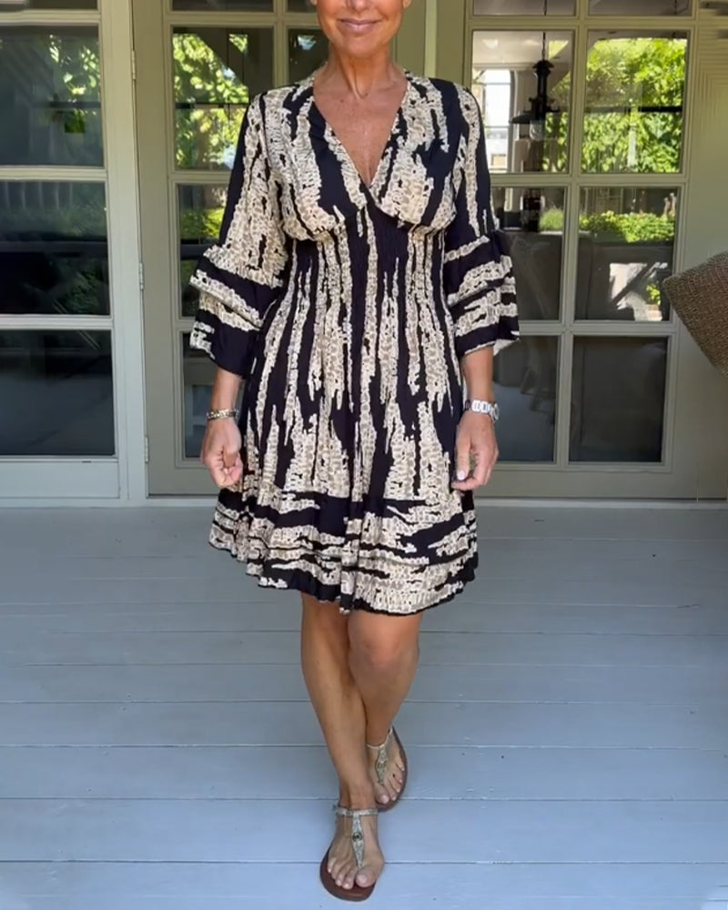 Delilah - Schickes Vintage-Midi-Kleid