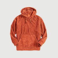 NIKLAUS - ÜBERGROSSES CORD-SWEATSHIRT – Orange