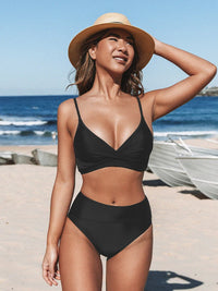 Zinnia - Elegantes Bikini-Set – Schwarz