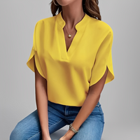 Annee - Eine lässige und modische Damenbluse – Jaune