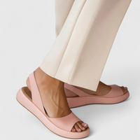 Elsa | Damen Plattform Slingback Sandalen Elegant Komfort Sommer Modern – Rosa