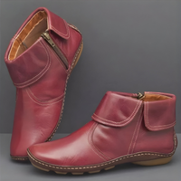 Mia | Elegante Damen Stiefel Stilvoll – Rot
