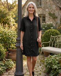 Hannah | Stilvolle Jeans Damen Everyday – Schwarz