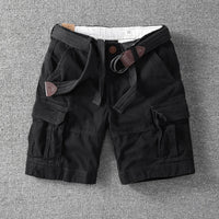 Lorthan - atmungsaktive Cargoshorts – Schwarz