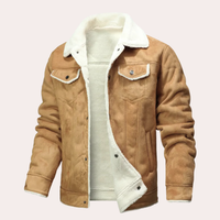 Marlow Shearling Jacket – Khaki