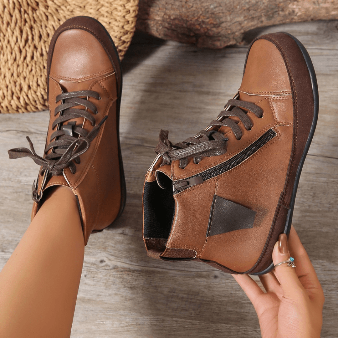 Damenstiefel Mit Reißverschluss | Schnürstiefel