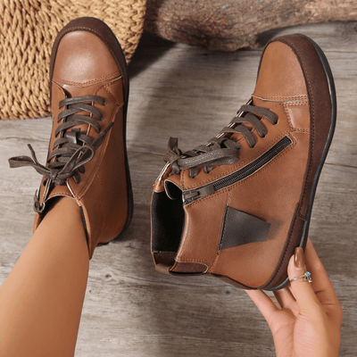 Damenstiefel Mit Reißverschluss | Schnürstiefel