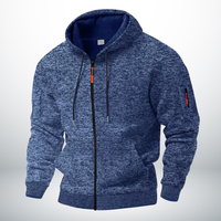 Mila | Fleecejacke Herren modern & trendy – Königsblau