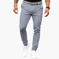 Adrian | Stilvolle Herrenhose – Hellgrau