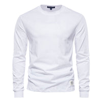 Wynne - Bequemes Langarmshirt – Weiß