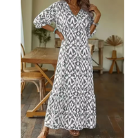 Aderyn | Damen Maxi Kleid – Weiß