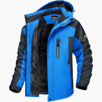 Ralf | Stylische bequeme Fleecejacke – Blau