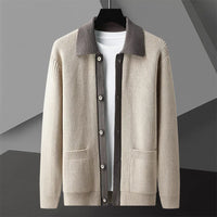 Davin – Vintage-inspirierte Strickjacke für zeitlose Eleganz – Beige