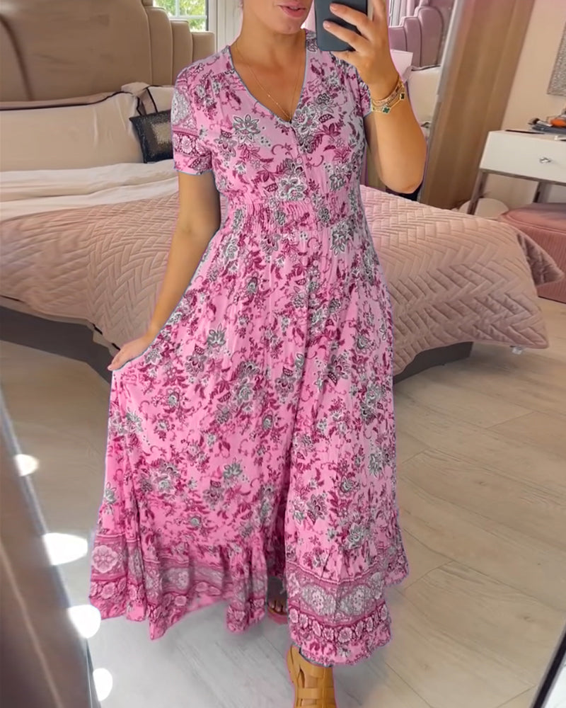 Coralie - Florales Kleid