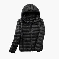 Emilia | Ultraleichte Wattierte Jacke – Schwarz