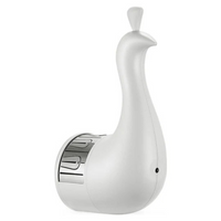 PeacockGlow LED-Projektionlampe – Dekorative Lampe mit Fernbedienung und Farbeffekten – Weiß
