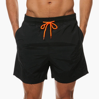 Atmungsaktive Shorts - für Herren mit Stretch-Funktion – Schwarz