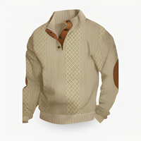 Jonel - Stilvoller und bequemer Herrenpullover – Beige