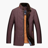 Heiko | Stylische wattierte Jacke – Rot