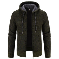 Alarik - Strickjacke für Männer – Grün